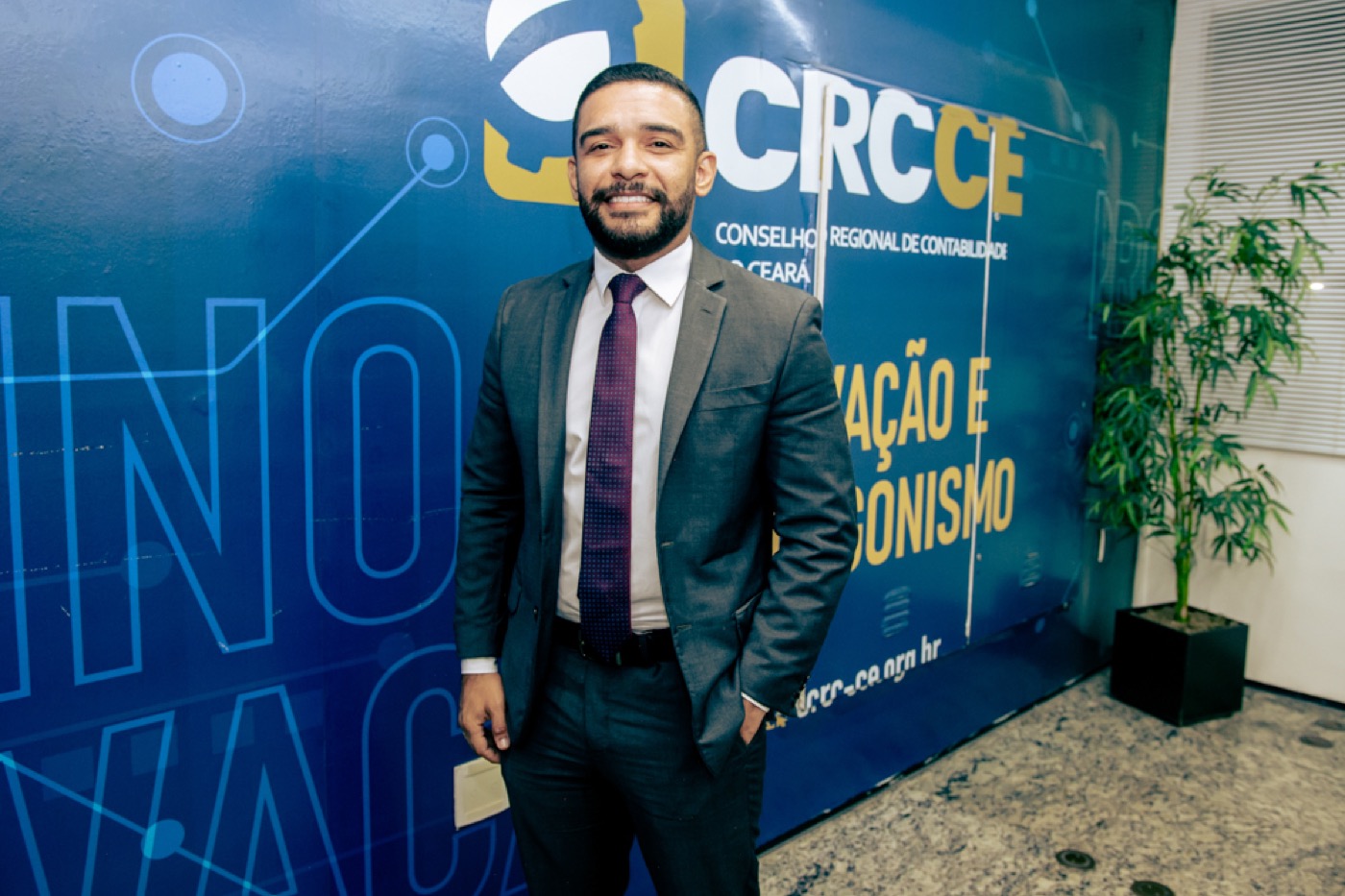 Prof. Fellipe Guerra em evento do Conselho Regional de Contabilidade do Ceará